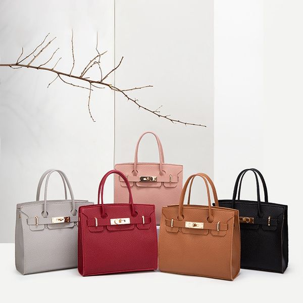 

предел 100 бизнес сумки женщины девушки повседневная прочная сплошной цвет сумка через плечо сумка через плечо