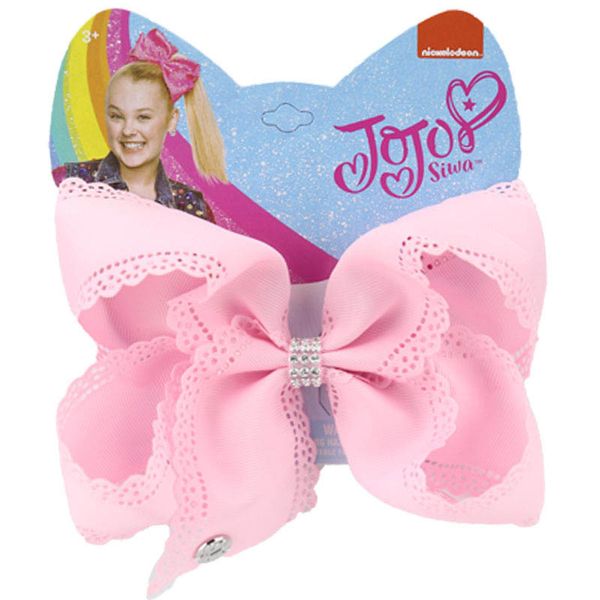 New 2020 Lace Jojo Siwa Girls Hair Clips 6inch Jojo Siwa Bows