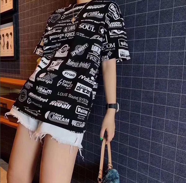 

simple men's t-shirt fashion men's summer casual solid color letter street clothing t-shirt rivet cotton blend round neck short sl, Black