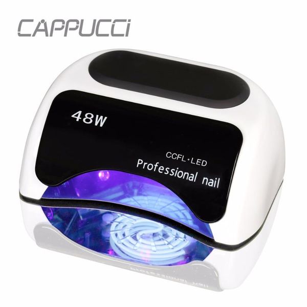 

nail dryers professional 48 w uv lamp dryer for gel polish curing led art manicure automatic sensor tools