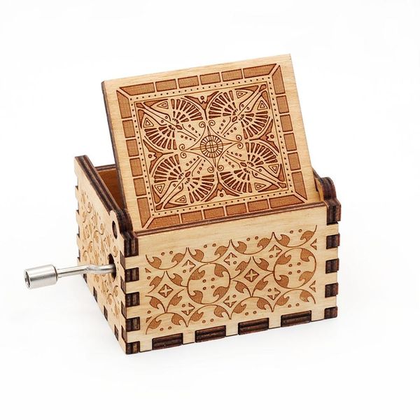 

hand carved wooden music box - la la land other home decor