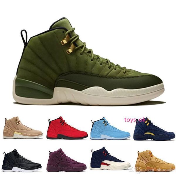 

12 12с класс 2003 года выпуска упаковка баскетбол обувь мичиган быков колледж вмф высокий красный вино унк нью-йорке vachetta-коричневый тем