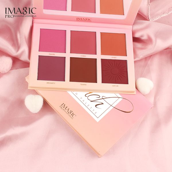 

imagic new arrival 6 color blush rouge natural waterproof nude face makeup clearing long-lasting brightening complexion