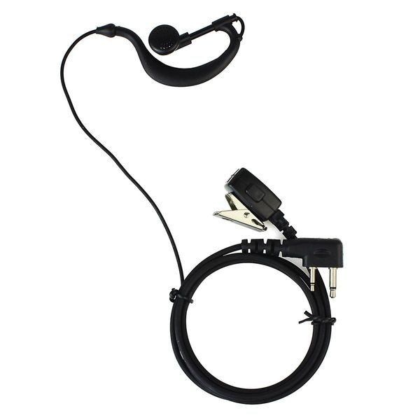 2PIN PTT MIC Rádio Auricular Auricular para ICOM VÉRTICE IC-F11 IC-F11S IC-F21 VX200