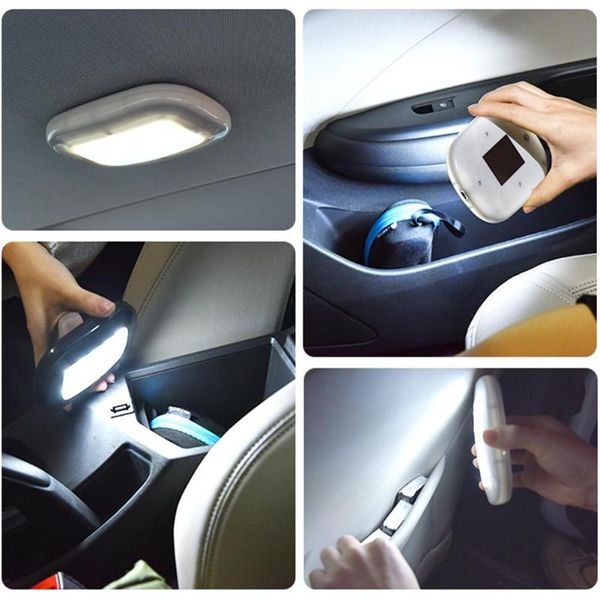 

2w 3.7v usb rechargeable led car trunk ceiling reading light night lamp