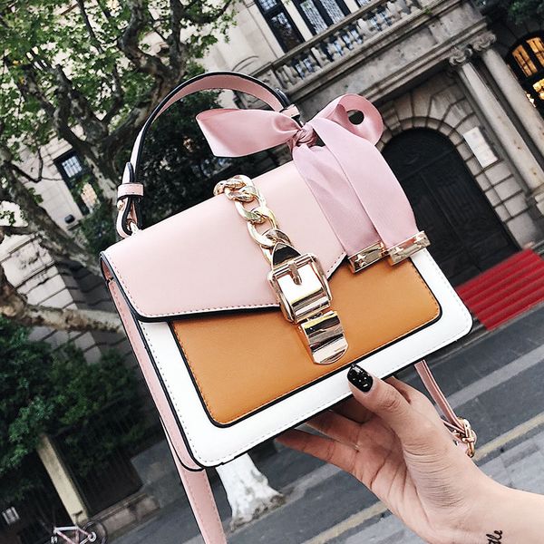 

2019 women bag fashion women messenger bags mini small square pack shoulder bag crossbody package clutch handbags
