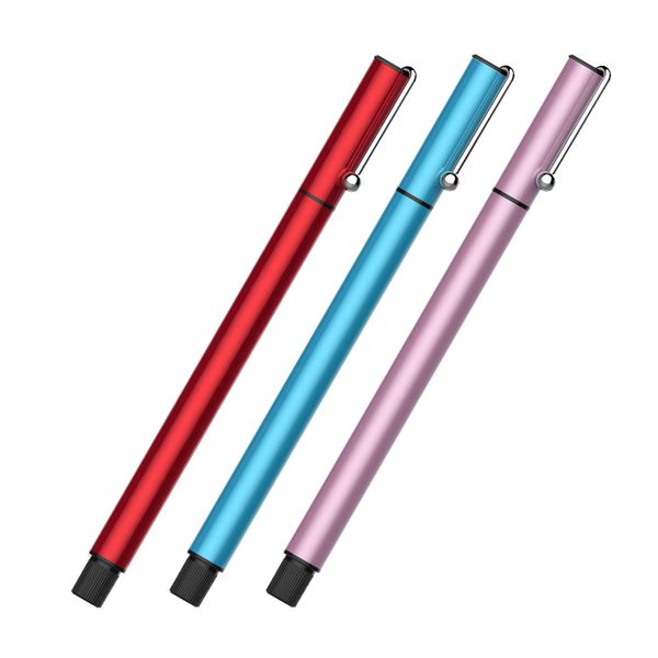 

200pcs/lot promotion gifts item gel pen 0.5mm black metal pens
