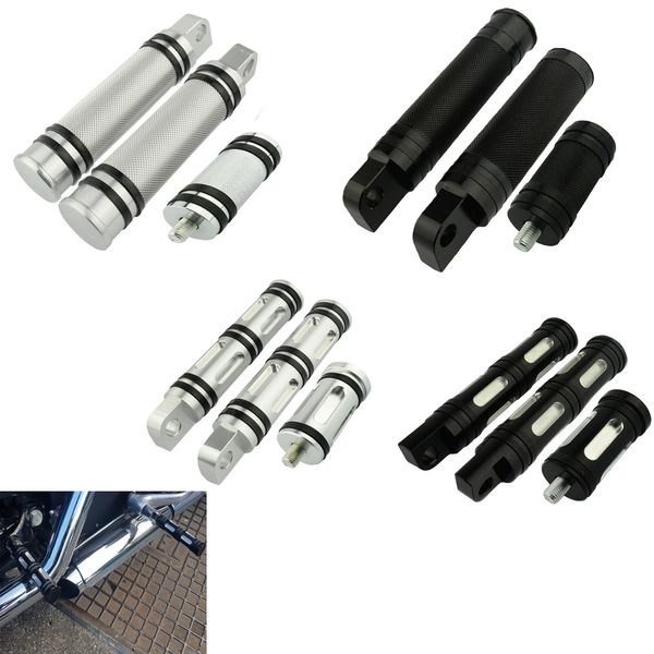 

motorcycle cnc aluminum foot pegs footrests shifter peg for sportster iron xl 883 1200 883r 883c 883l street xg 750 500