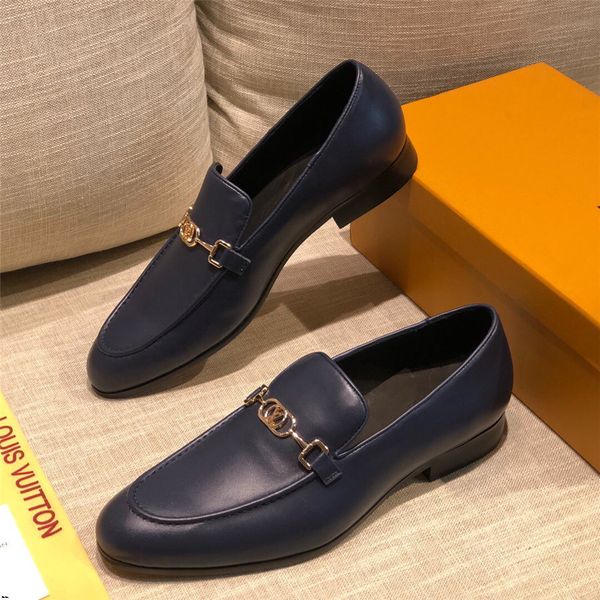 

2019 luxury brands classic man pointed toe dress shoes mens leather black wedding shoes male oxford formal shoes plus size