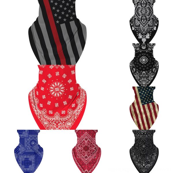 

pgatt printed face masks scarf scarf er cycling bandanas nose designer half headband sports head scarves washable protective face mask, Black