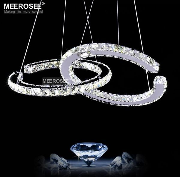 

современные светодиодные алмазный подвеска лампа светильник ac 90-260v сид хрустальная люстра свет люстры подвесной светильник для столовой