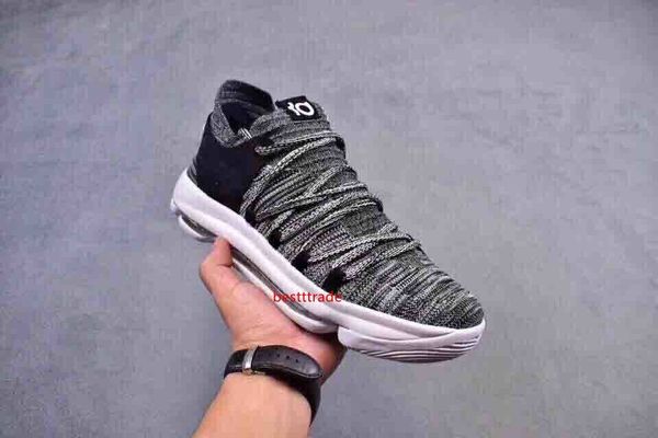 

дюрант x vii ep kd7 баскетбол обувь kd 10 x elite радуга oreo black gold тапки