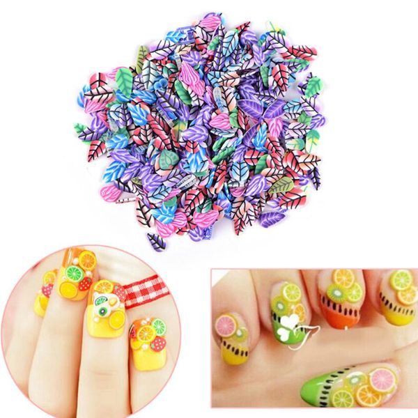 

250pcs 3d decorationstiny fruit slices wheel nail art polymer clay diy designs decorations, Silver;gold