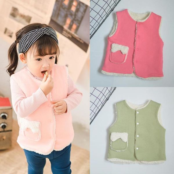 

girls vest jacket autumn winter fashion coats children warm faux fur vest outerwear girls sleevele vest clothes, Camo