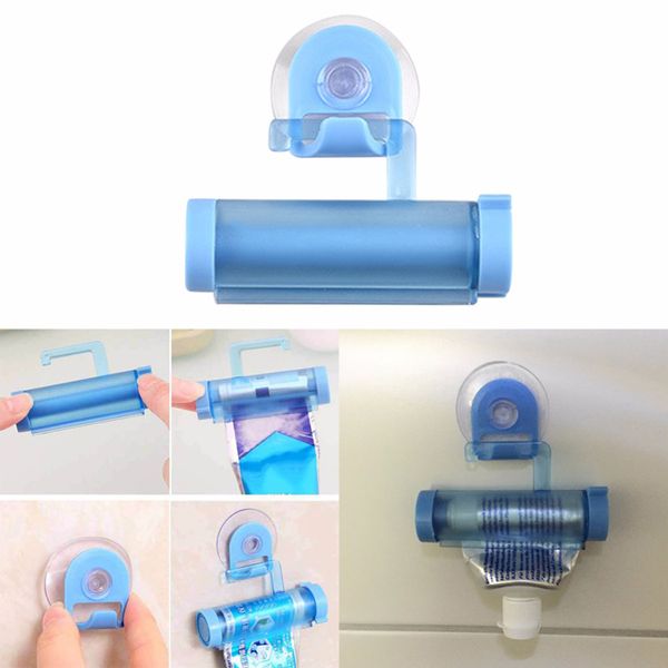 

rolling squeezer toothpaste dispenser tube sucker holder dental cream bathroom accessories manual syringe gun dispenser