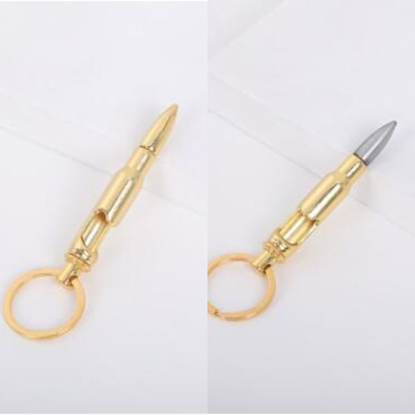 

bottle bullet alloy openers creative keychain bullet model beer bottle opener key pendant bar kitchen tools lxl1104l, Silver
