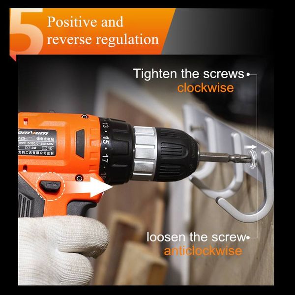 

220v multifunction battery electric screwdriver rechargeable hand driver power tools cordless screwdriver mini drill rotary tool