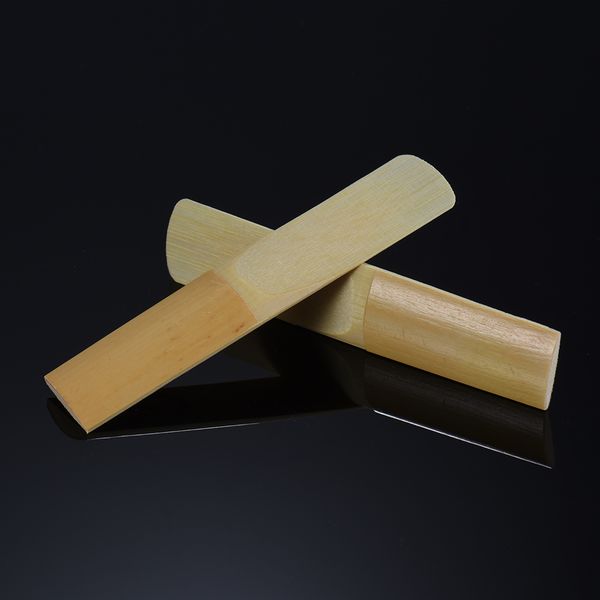 

10pcs/lot bb tenor saxophone sax bamboo reeds strength 3.0 / 2.5 / 2.0 for option saxophone accessories