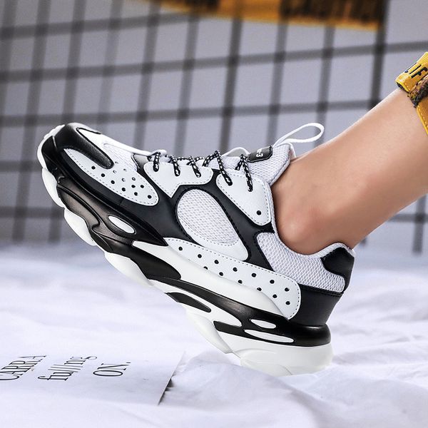 

2020 men casual shoes comfort sneakers male walking respirant shoes men tenis outdoor krasovki trainers sapato masculino, Black