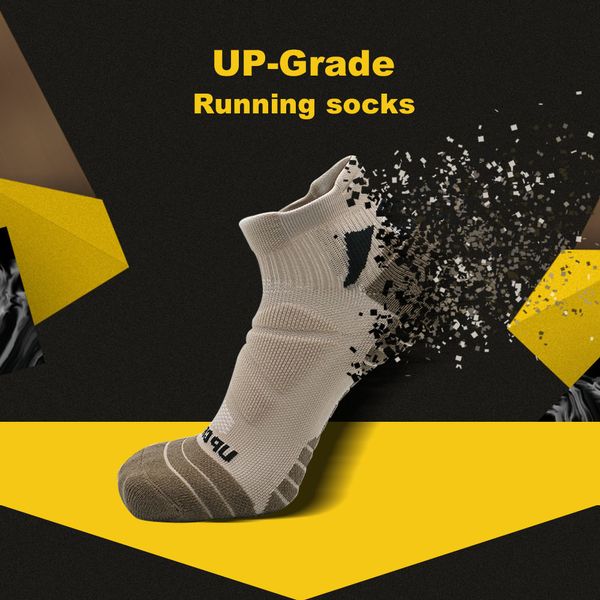 

ug 5pair/lot running sock man woman sport breathable outdoor racing cycling basketball hiking calcetines ciclismo, Black
