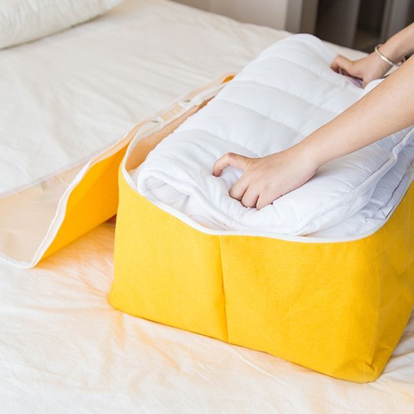 

kindergarten storage moisture-proof thickened quilt quilt packing cotton packaging bag packaging bag wool portable student waterproof