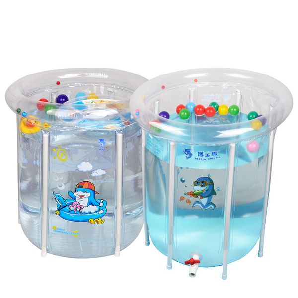 

small bracket swimming pool children's inflatable pool home swimming pools baby paddling pvc material toy for baby