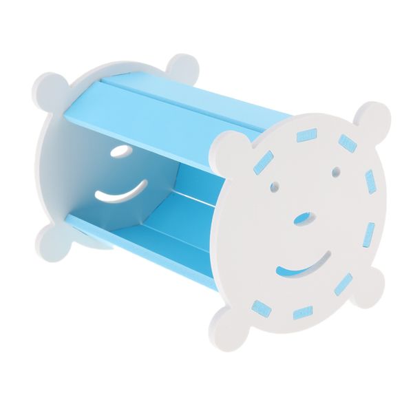 

durable hamster cage self assembly wood plastic plate guinea pig hideout