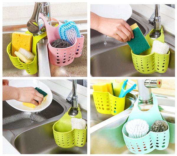 

2 шт. кухня висит мешок сливной полка раковина сосуд корзина регулируемый кран губка дренаж сосуд бесплатная доставка