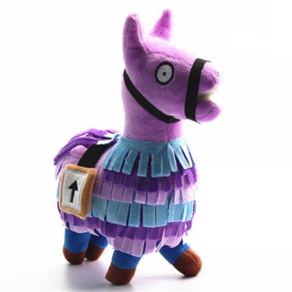 

20-35cm christmas plush toy llama soft alpaca rainbow horse pendant keyring key chain stuffed animal toys kids birthday gift