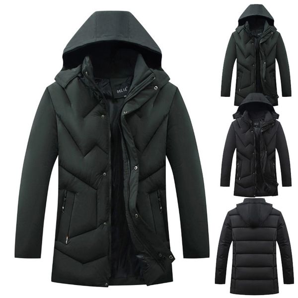 

2019 mens winter zipped warm tracksuit casual long sleeve outwear coat, Black;red
