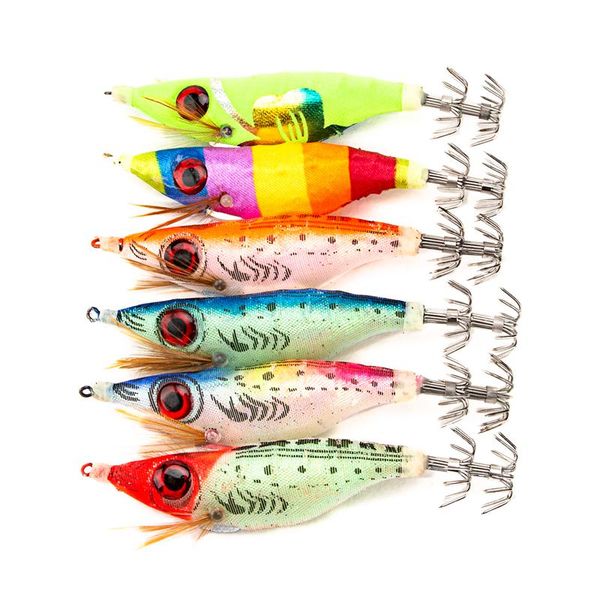 

6pcs luminous jigs lure fishing shrimp lure bait plastic 10cm noctilucent shrimp bait squid jig lures pesca carp fishing