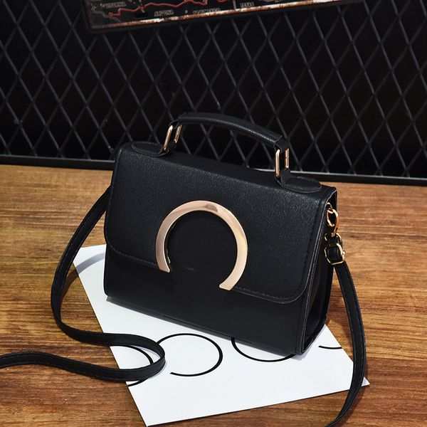 

spring and summer new love small square bag simple hand shoulder lingge bag classic small incense wind messenger bag