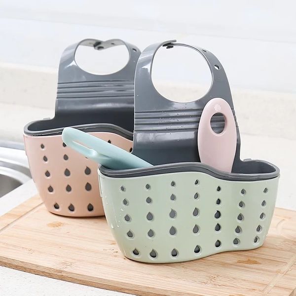

household kitchen rubber drain hollow tableware storage bag pool shelf bathroom toilet bath storage bag