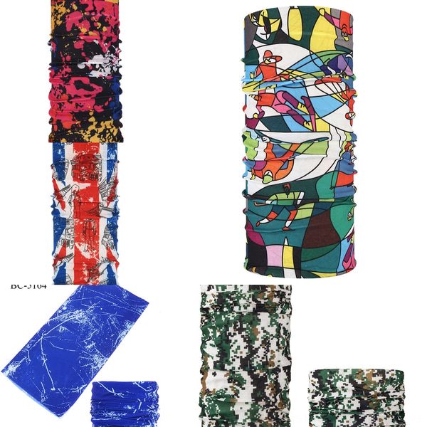 

rhgiu shipping 2020 new bike face mask scarf biker half motorcycle scarf scarf neck mask cycling role-playing ski headscarf headband, Black