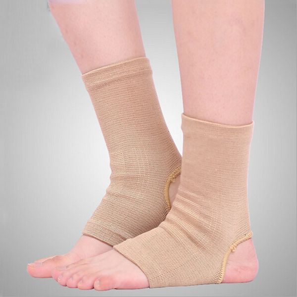 

1pairs sports ankle support ankle pads elastic brace guard foot ankles protector wrap for bicycle football taekwondo basketball, Blue;black