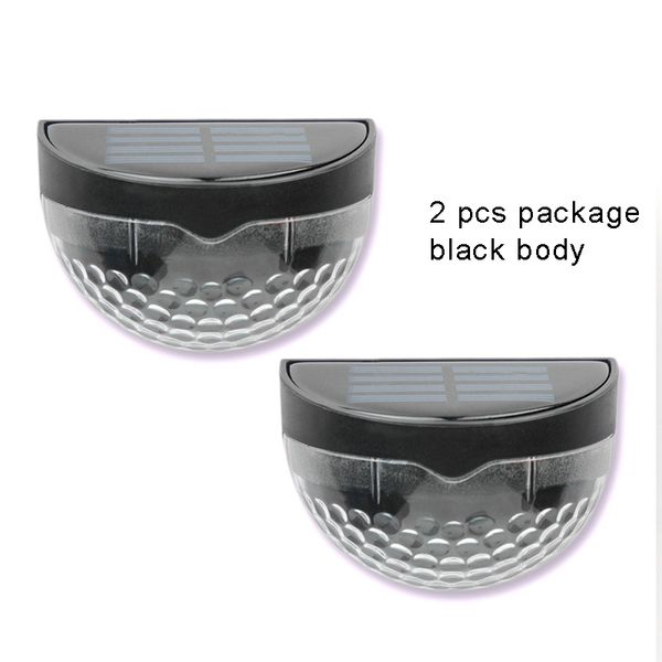 

solar 6 led light outdoor fence waterproof up stair wall mounted yard lamp wireless powered fence roof garden yard wall path lamp