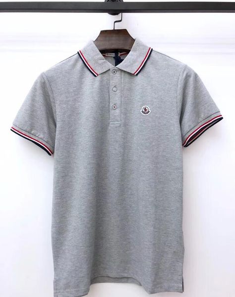 

New arrivel ummer men 039 mon brand polo t hirt 77oncler t hirt hort leeved men cla ic polo france tyle embroidered t hirt