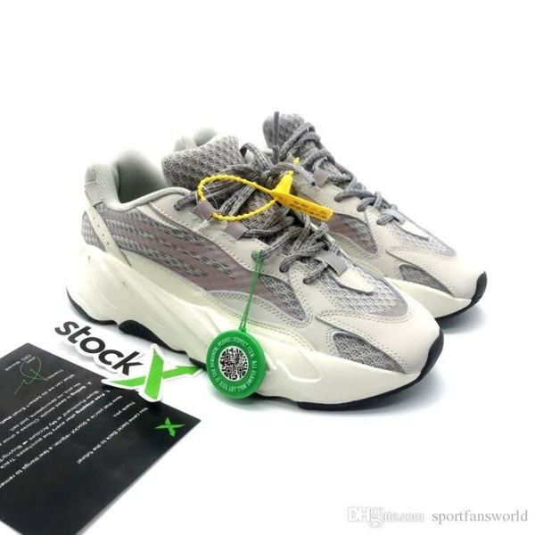 

2019 Top quality 700 Static Reflective with Box and Stock X mens shoes sneakers unisex trainers 700 shoes