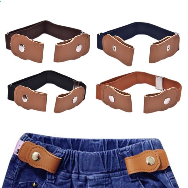 

women/men buckle-belt no buckle stretch elastic waist belt for ,no bulge,no hassle waist for jean pants dresses, Black;brown