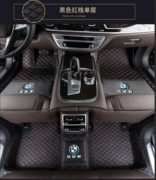 2019 3d Car Foot Mats Luxury Leather Floor Mats For Toyota Bmw
