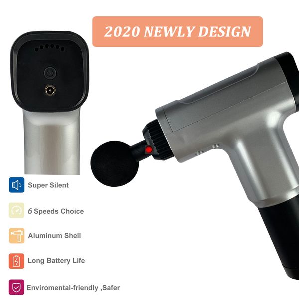 

2020 newly massa massage gun deep muscle massager body massage exercising relaxation slimming shaping pain relief