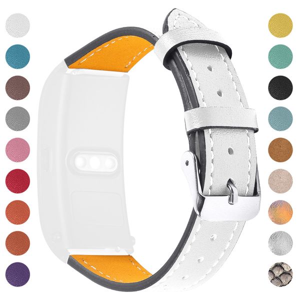 

leather replacement watch band buckle wrist band strap for huawei talkband b5 watchband replacement smartwatch accessories, Black;brown
