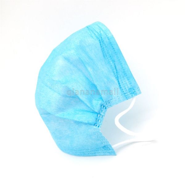 

disposable 50 fxi1 pcs lot dhl face thick 3 layer masks with earloops for salon home 50pcs use comfortable in stock mask black blue 9q1l