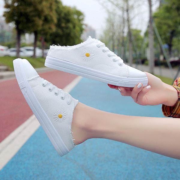 

shoes med house slippers platform slipers women loafers cover toe slides 2020 soft casual lace-up hoof heels pu leisure female, Black