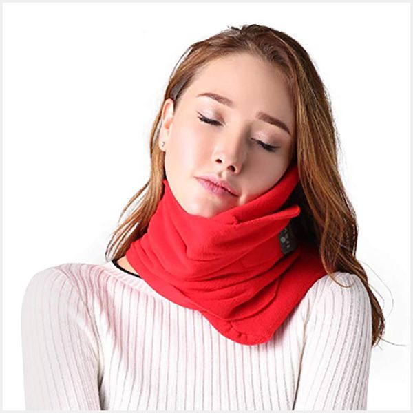 

travel pillow neck protector rest support case fitted compact zc001