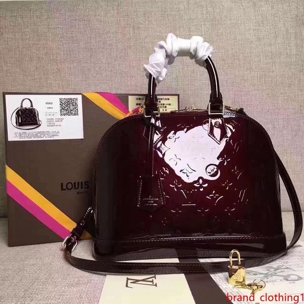 

m11013 new patent leather flowers printing embossed shoulder bags hobo handbags handles boston cross body messenger shoulder bags