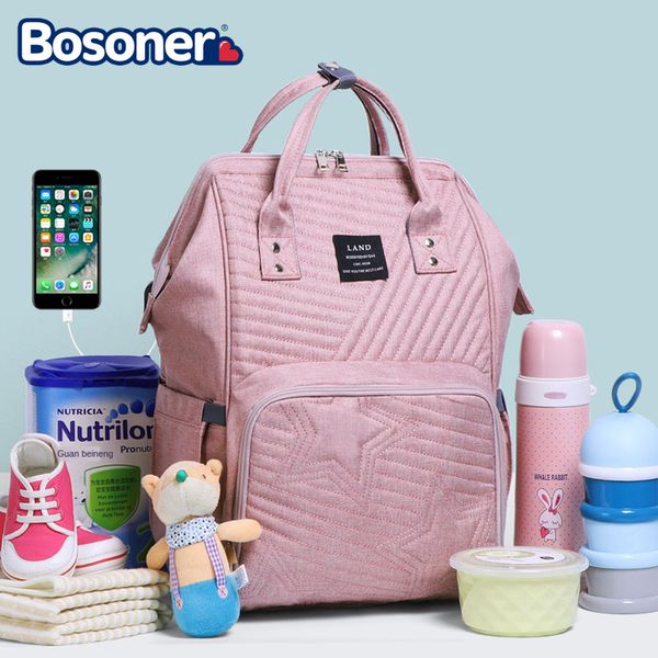 

fashion with usb mummy maternity nappy bag large capacity nappy bag travel backpack nursing for baby care women fashion
