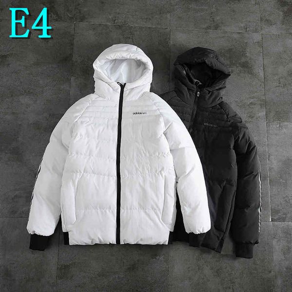 

new arrival mens down jacket mens parkas coat with letters fashion men outdoor jackets winter brand coats clothings s-2xl optionalse4, Black