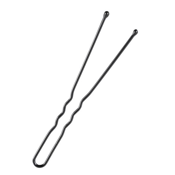 Bobby Pins U Shape Black Hairpins No Slip Grip Thin Bobby Pins