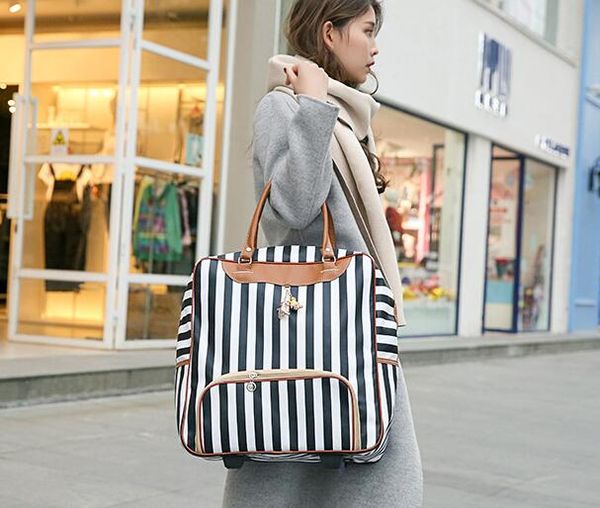 

l men women travel bag duffle bag brand design luggage handbags large capacity ophidia courrier sport bag 55cm
